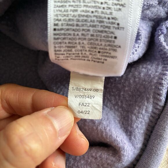 Athleta RetroPlush Crewneck Pullover Sweatshirt with Zip Pocket - Picture 9 of 11